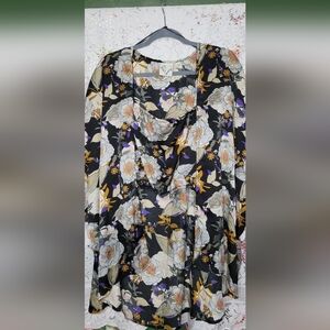 XL, Crop top and Kimono, Black